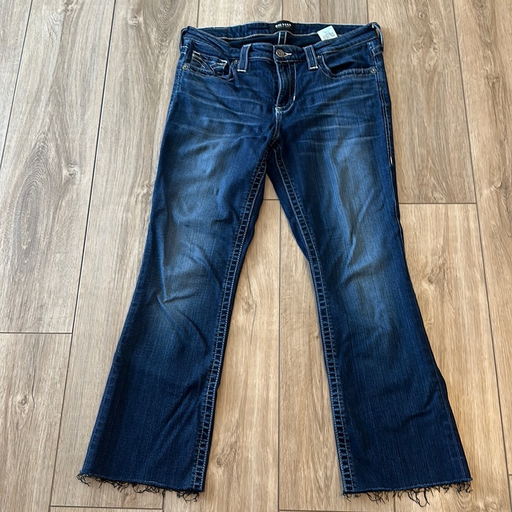 Women’s Big Star Maddie Dark Denim Jean. GUC